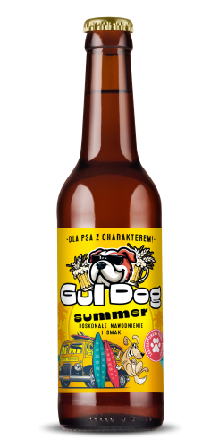 GulDog Summer 0,33 l – butelka napoju dla psów