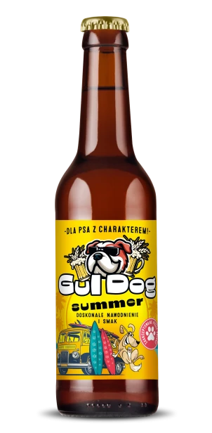 GulDog Summer 0,33 l – butelka napoju dla psów