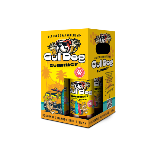 GulDog Summer 0,33 l 4-pak – napoje dla psów