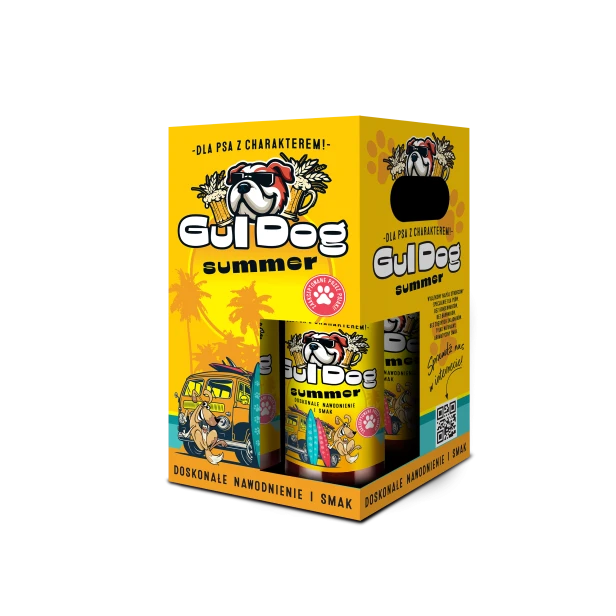 GulDog Summer 0,33 l 4-pak – napoje dla psów