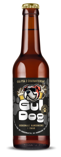 GulDog 0,33 l – butelka napoju dla psów